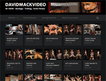 Tablet Screenshot of davidmackvideo.com